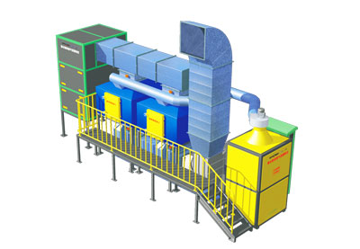 QL-HXF C0-10K催化燃烧废气处理系统